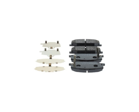 Brake pad set, disc brake BP2848 Bosch, Image 3