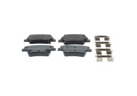 Brake pad set, disc brake BP2849 Bosch