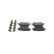 Brake pad set, disc brake BP2849 Bosch, Thumbnail 3