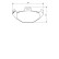 Brake Pad Set, disc brake BP285 Bosch, Thumbnail 8