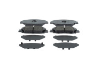 Brake pad set, disc brake BP2850 Bosch