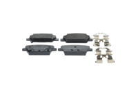 Brake pad set, disc brake BP2851 Bosch
