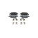 Brake pad set, disc brake BP2851 Bosch, Thumbnail 2