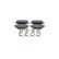 Brake pad set, disc brake BP2852 Bosch