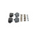 Brake pad set, disc brake BP2852 Bosch, Thumbnail 2