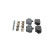 Brake pad set, disc brake BP2852 Bosch, Thumbnail 4