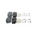 Brake pad set, disc brake BP2853 Bosch, Thumbnail 2
