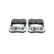 Brake pad set, disc brake BP2854 Bosch