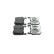Brake pad set, disc brake BP2854 Bosch, Thumbnail 2