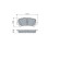 Brake pad set, disc brake BP2856 Bosch, Thumbnail 5
