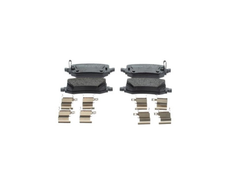 Brake pad set, disc brake BP2859 Bosch, Image 2