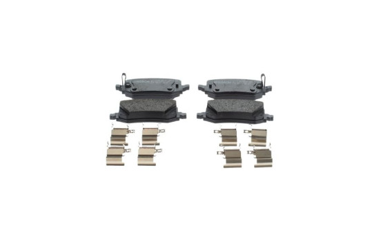 Brake pad set, disc brake BP2859 Bosch, Image 2