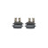 Brake pad set, disc brake BP2859 Bosch, Thumbnail 4