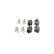 Brake pad set, disc brake BP2859 Bosch, Thumbnail 5