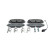 Brake pad set, disc brake BP2860 Bosch, Thumbnail 2