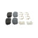 Brake pad set, disc brake BP2862 Bosch, Thumbnail 3