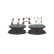 Brake pad set, disc brake BP2862 Bosch, Thumbnail 4