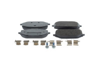 Brake pad set, disc brake BP2863 Bosch