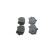 Brake pad set, disc brake BP2865 Bosch, Thumbnail 4