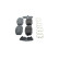 Brake pad set, disc brake BP2866 Bosch, Thumbnail 2
