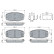 Brake pad set, disc brake BP2866 Bosch, Thumbnail 5