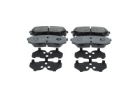 Brake pad set, disc brake BP2867 Bosch