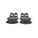 Brake pad set, disc brake BP2867 Bosch, Thumbnail 3