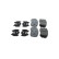 Brake pad set, disc brake BP2867 Bosch, Thumbnail 4