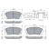 Brake pad set, disc brake BP2867 Bosch, Thumbnail 5