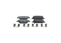 Brake pad set, disc brake BP2870 Bosch