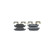 Brake pad set, disc brake BP2870 Bosch, Thumbnail 3