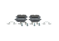 Brake pad set, disc brake BP2871 Bosch