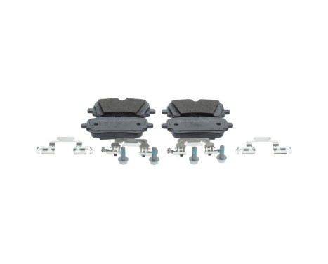 Brake pad set, disc brake BP2871 Bosch