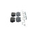 Brake pad set, disc brake BP2871 Bosch, Thumbnail 2