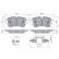 Brake pad set, disc brake BP2872 Bosch, Thumbnail 5