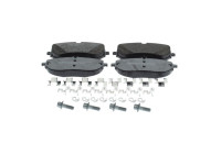 Brake pad set, disc brake BP2875 Bosch