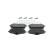 Brake pad set, disc brake BP2875 Bosch, Thumbnail 3