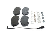Brake pad set, disc brake BP2876 Bosch