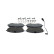 Brake pad set, disc brake BP2876 Bosch, Thumbnail 2