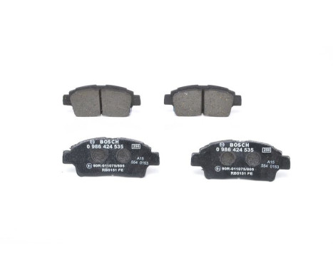 Brake Pad Set, disc brake BP288 Bosch, Image 3