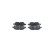 Brake Pad Set, disc brake BP288 Bosch, Thumbnail 6