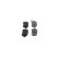 Brake Pad Set, disc brake BP288 Bosch, Thumbnail 7