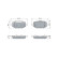 Brake pad set, disc brake BP2881 Bosch, Thumbnail 5