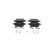 Brake pad set, disc brake BP2882 Bosch, Thumbnail 2