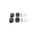 Brake pad set, disc brake BP2882 Bosch, Thumbnail 3