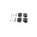 Brake pad set, disc brake BP2882 Bosch, Thumbnail 5