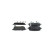 Brake pad set, disc brake BP2885 Bosch, Thumbnail 3