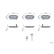 Brake pad set, disc brake BP2885 Bosch, Thumbnail 5