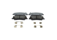 Brake pad set, disc brake BP2887 Bosch