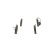 Brake Pad Set, disc brake BP289 Bosch, Thumbnail 7